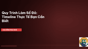 làm sổ đỏ