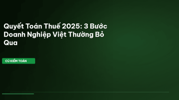 quyết toán thuế 2025