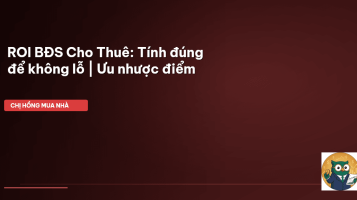 đầu tư bđs cho thuê