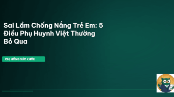 chống nắng trẻ em