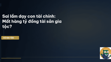 dạy con tài chính
