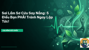 sơ cứu say nắng