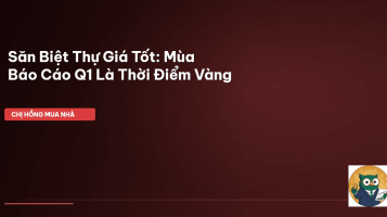 săn biệt thự giá tốt