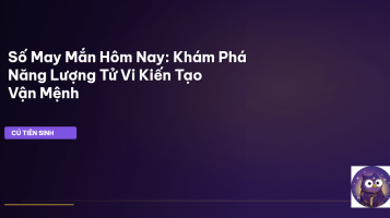 số may mắn hôm nay