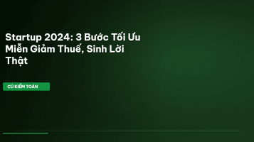 miễn giảm thuế startup