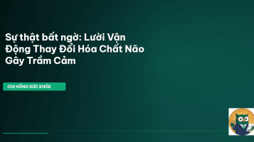 lười vận động trầm cảm