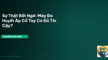 máy đo huyết áp cổ tay