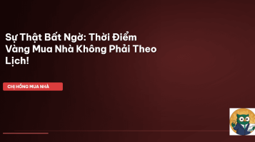 mua nhà thời điểm nào