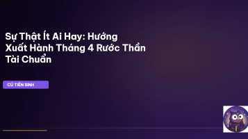 hướng xuất hành tháng 4