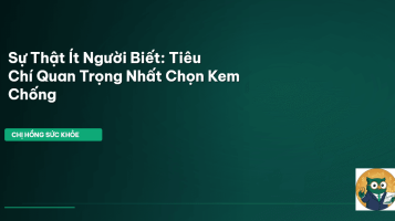 kem chống nắng trẻ em