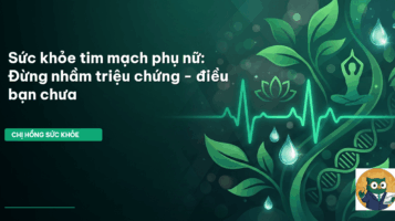 sức khỏe tim mạch phụ nữ