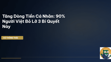 tăng dòng tiền cá nhân