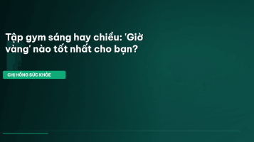 tập gym buổi sáng