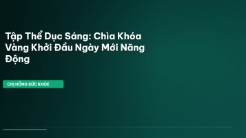 tập thể dục buổi sáng
