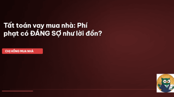 tất toán khoản vay trước hạn