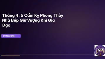 phong thủy nhà bếp