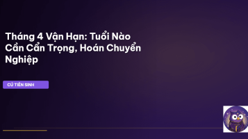 vận hạn tháng 4
