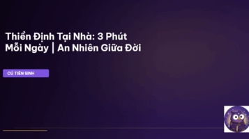 thiền định tại nhà