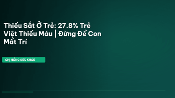 sắt cho bé