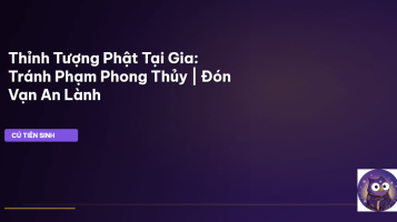 thỉnh tượng phật tại gia