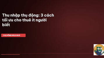 thu nhập thụ động