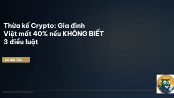 thừa kế crypto