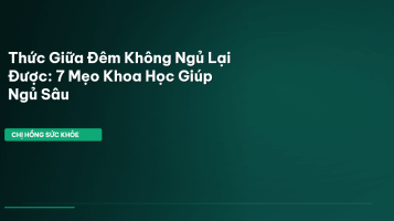 khó ngủ lại giữa đêm