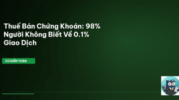 thuế bán chứng khoán