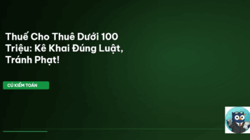 thuế cho thuê nhà