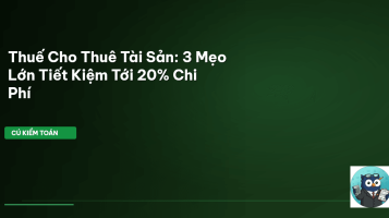 thuế cho thuê tài sản