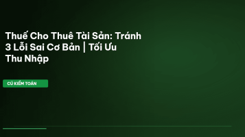thuế cho thuê tài sản