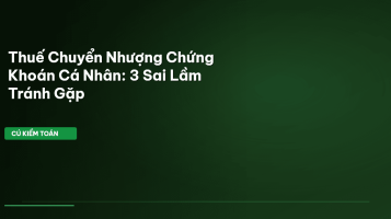 thuế chứng khoán