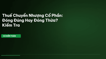 thuế chuyển nhượng cổ phần