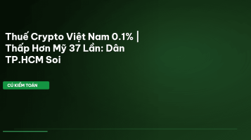 thuế crypto Việt Nam