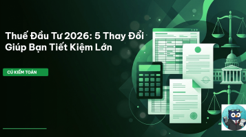 thuế đầu tư 2026