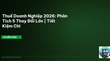 thuế doanh nghiệp 2026