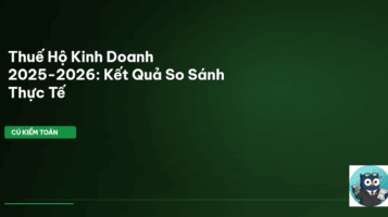 thuế hộ kinh doanh