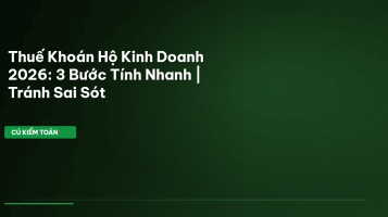 thuế khoán hộ kinh doanh 2026