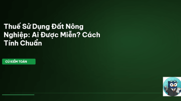 thuế sử dụng đất nông nghiệp