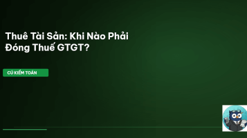 thuế gtgt cho thuê tài sản