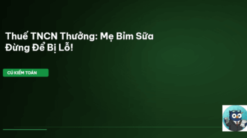 thuế tncn thưởng