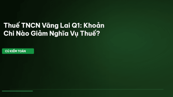 thuế tncn vãng lai