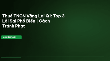 thuế tncn vãng lai