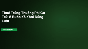 thuế trúng thưởng