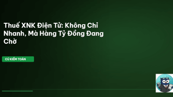 thuế xuất nhập khẩu
