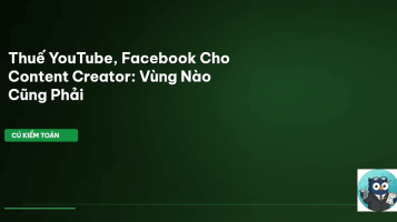 thuế content creator