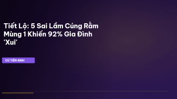 cúng rằm mùng 1