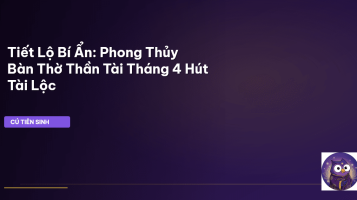 phong thủy bàn thờ thần tài