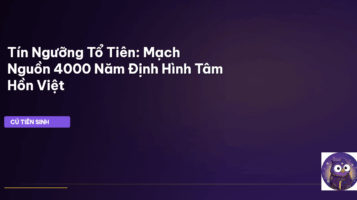 tín ngưỡng thờ cúng tổ tiên
