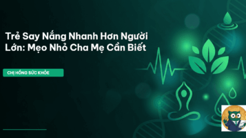 phòng ngừa say nắng trẻ em